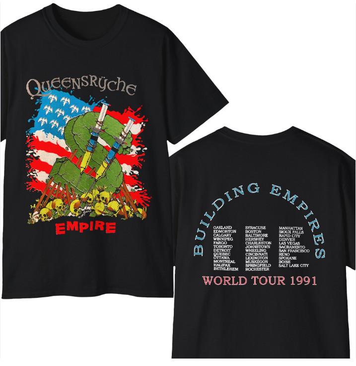 Rare 1991 Queensryche Empire Shirt - TokoPyramid