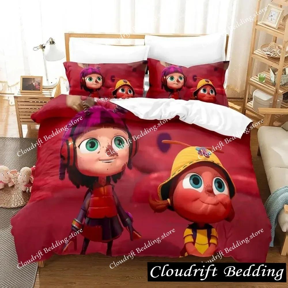 Set Biancheria da Letto Beat Bugs Singolo Twin Full Queen King Size Set Letto Adulto Bambino Camera da Letto Copripiumino Set Stampa 3D Anime Set Lenzuola