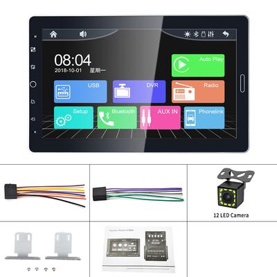 Car Radio 10.1'' Touch Screen Carplay Universal 1 Din Car Multimedia with Bluetooth Video Auto Radio Radio Receiver