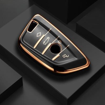 Fashion TPU Car Remote Key Case Cover Shell Fob for BMW X1 X3 X5 X6 X7 1 3 5 6 7 Series G20 G30 G11 F15 F16 G01 G02 F48 Keyless