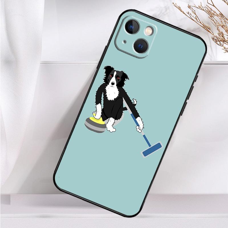 Border Collie Dog Shockproof Case For iPhone 17 Pro Max 11 14 15 16 Plus 12 13 Mini 16e 17 Air Phone Cover