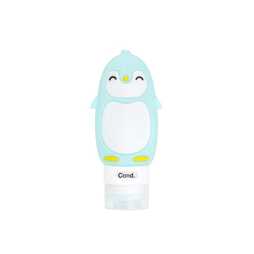 Multicolor Silicone Filling Bottle Cute Shape Travel Packing Empty Bottle