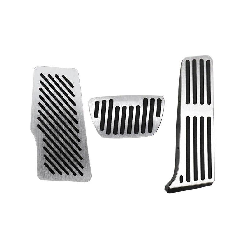 Aluminum Auto Car Pedals Cover Fuel Brake Footrest Pads Plate Cover For Toyota Camry 70 V70 2018    2022 Accessories