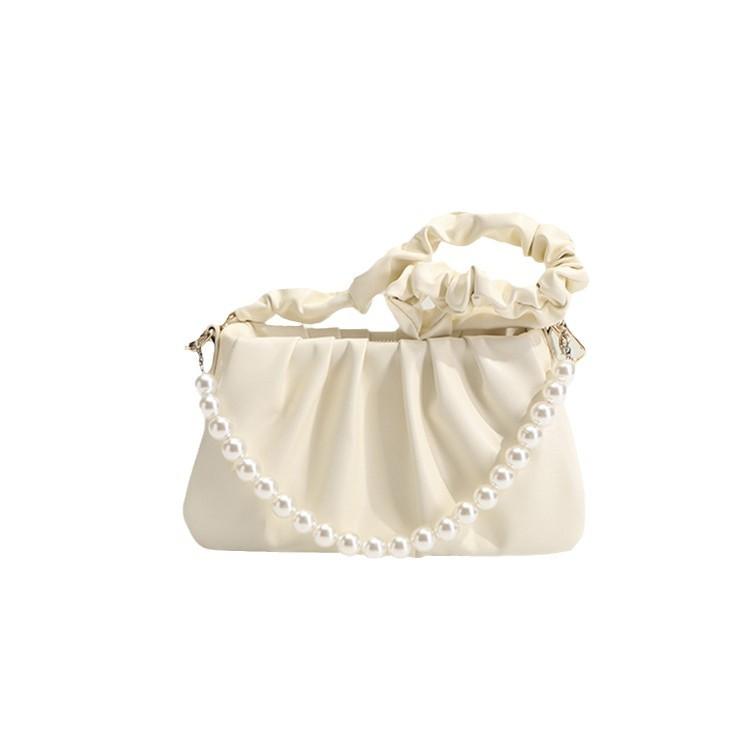 2025 Fashion French Niche Underarm Bag Wrinkled Cloud Bag Single Shoulder Crossbody Bag Gift for Girlfriend
