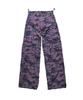 Tansanmageunesyum Nylon Wide Studded Cargo Pants (Camo Purple)