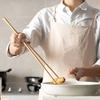 10 Paia Bacchette di Legno Extra Lunghe per Uso Domestico Giapponesi Antiscivolo per Hot Pot Frittura Profonda Utensili da Cucina