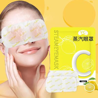 Maschera per gli occhi a vapore per alleviare l'affaticamento degli occhi, maschera per gli occhi con impacco caldo a vapore, maschera per gli occhi a vapore oscurante per dormire