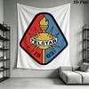 Telstar Football Club 1 Wall Tapestry Aesthetic Wall Hanging Printed Fabric Blanket Decorative Tapestries for Bedroom Living Room Home Decor