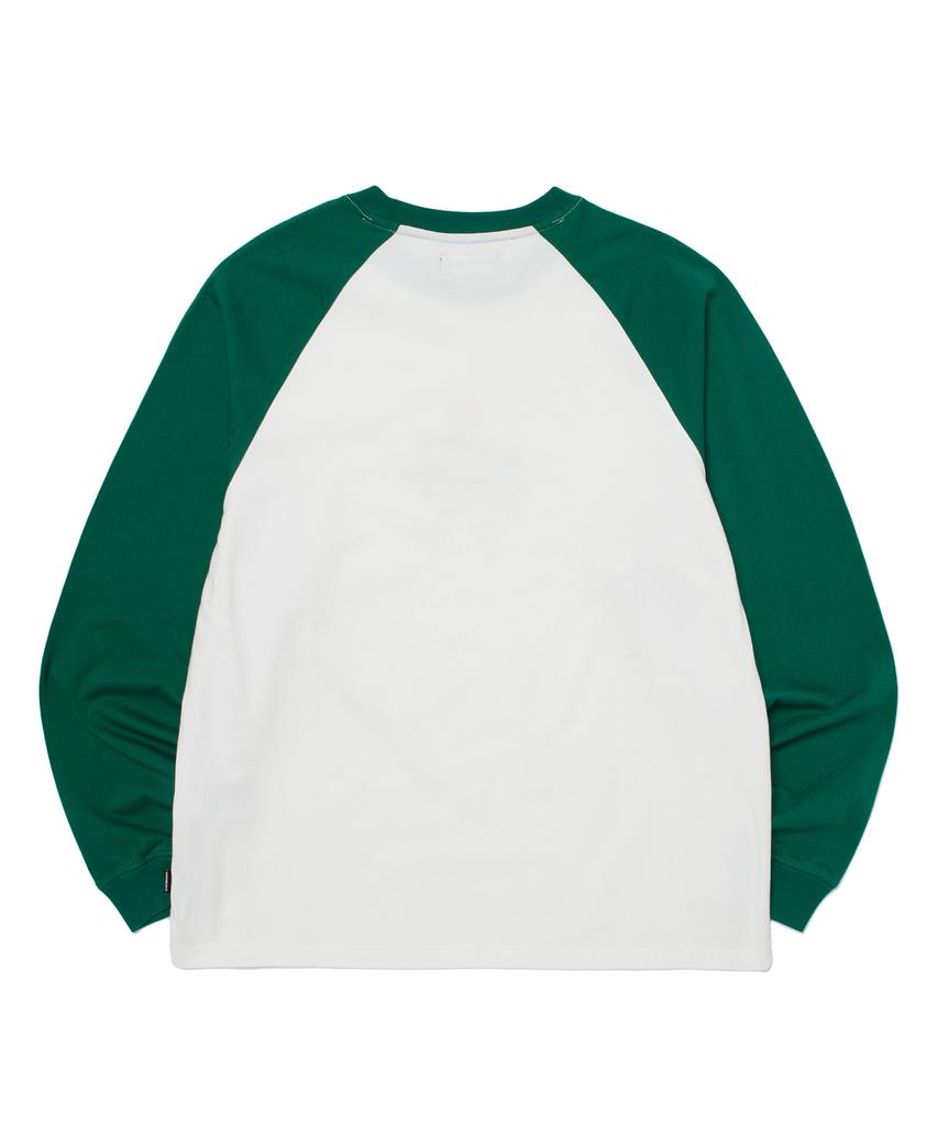 WKNDRS Kelloggs Raglan Ls Tee (Green)