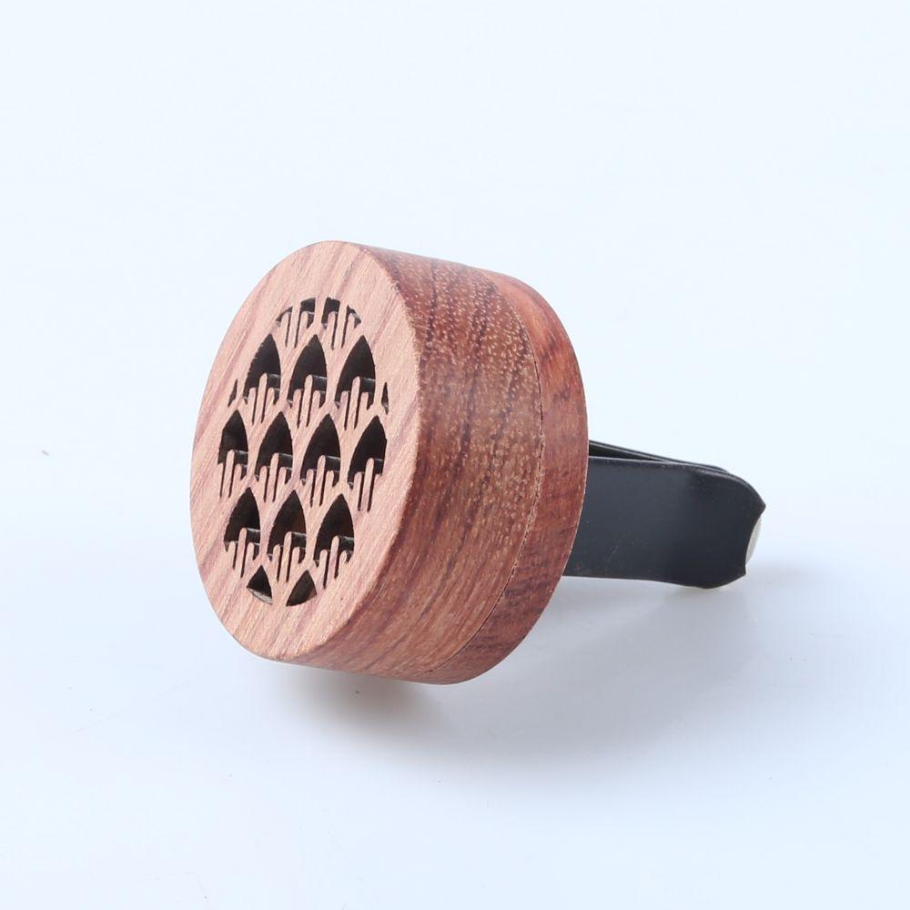 Carved Wooden Car Diffuser Wooden Car Air Freshener Car Perfume Clip  Car Air Freshener