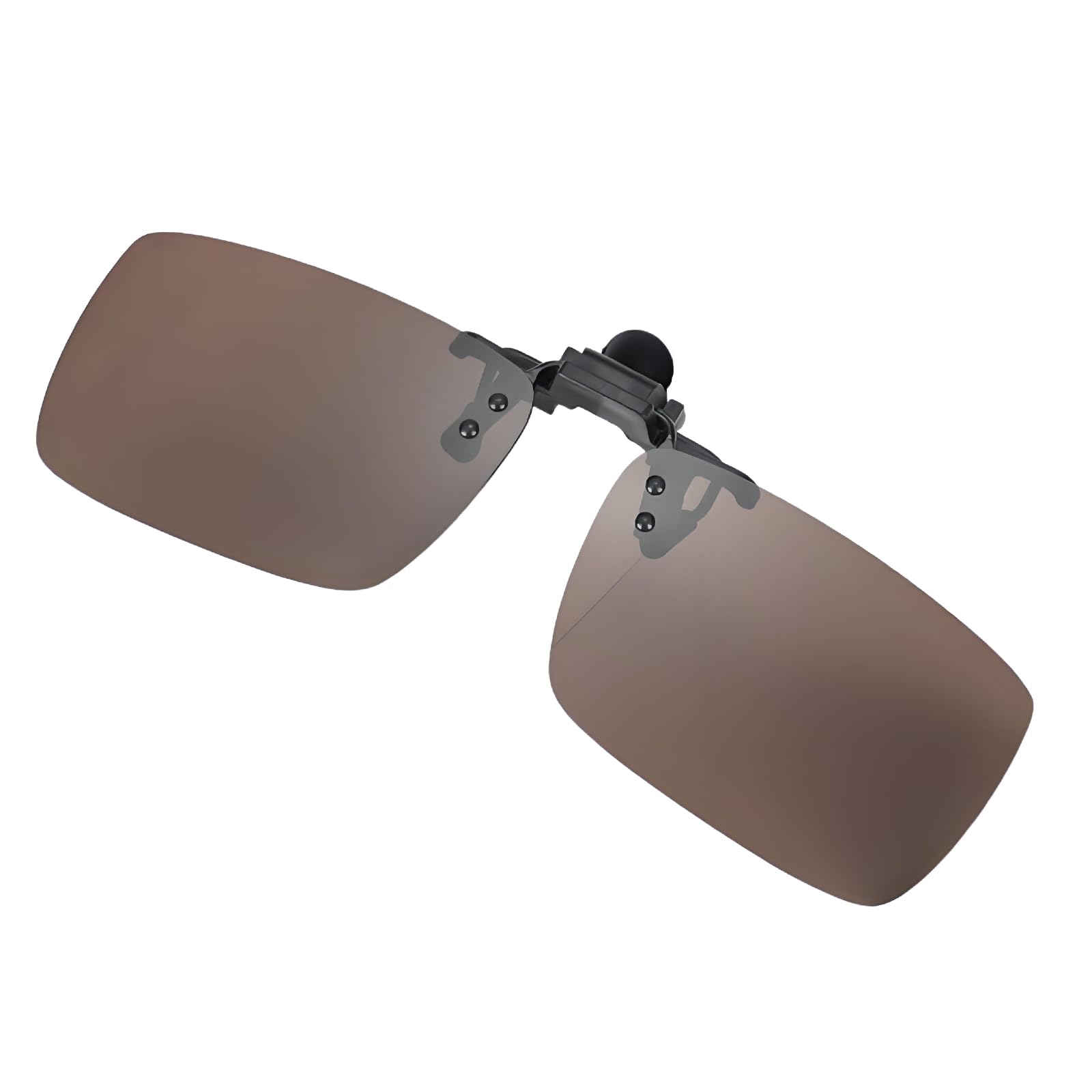 

FEISEDY Clip-on Sunglasses, Flip-Up Style, Over-the-Eye Sunglasses with TAC Polarized Lenses, Ultra-Lightweight (Approx. 8g), UV Protection, Perfect