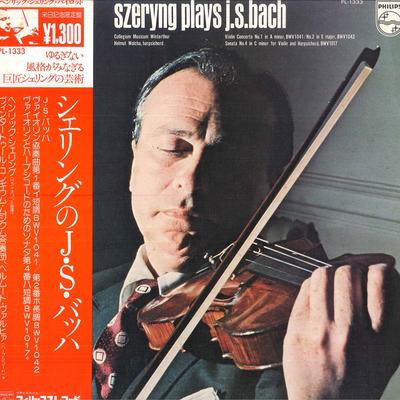 LP Record HENRK SZERYNG  Szeryng Plays J.s.bach Violin Conce PL1333 PHILIPS  Japan Obi Classical Used