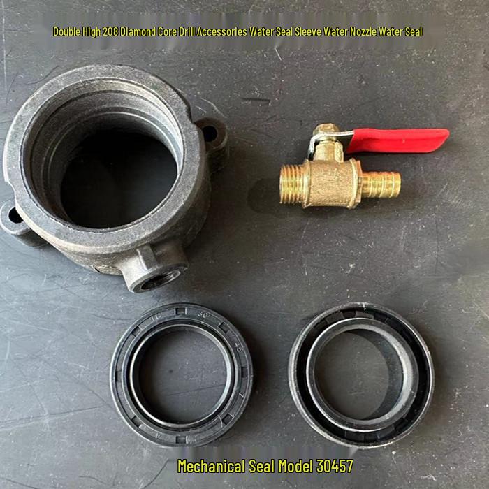 Genuine Double High 208 Diamond Core Drill Parts: Rotor, Stator, Housing, Gearbox, Handle, Switch, Clutch, Carbon Brushes.