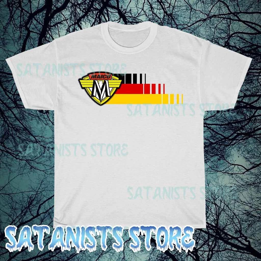 New Maico Motorcycles Logo Men s T-shirt funny size S to 5XL XS