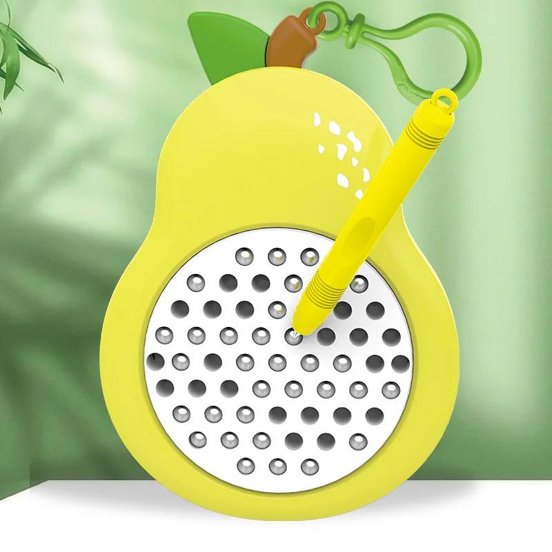 

Навчальна міні-магнітна дошка для малювання - Малюй, малюй і вчись! Пазл Веселощі Витягни Іграшку - Ідеальний Подарунок на День народження для Хлопчиків та Дівчаток