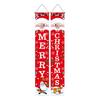 Christmas Porch Sign Bright Color Festival Supplies