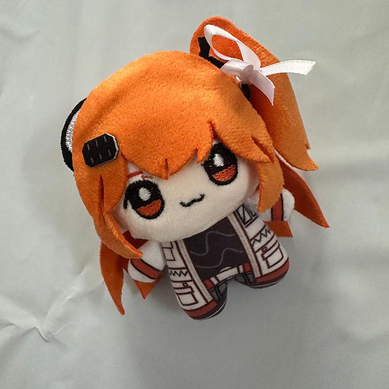 10cm Adachi Rei Plushies Toys Keychain Anime Kasane Teto Plush Dolls Pendant Cute Figure Teto Stuffed Doll Kids Fans XMAS Gifts