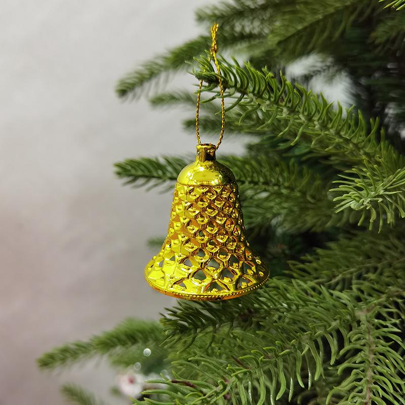 Sada vánočních dekorací: Vánoční ozdoby, Zvony a Hodiny (12 kusů)