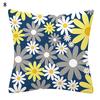 45*45Cm Flower Letter Print Cushion Cover Ployster Throw Pillows Sofa Home Decor Pillower Cover Decorative Pillowcase