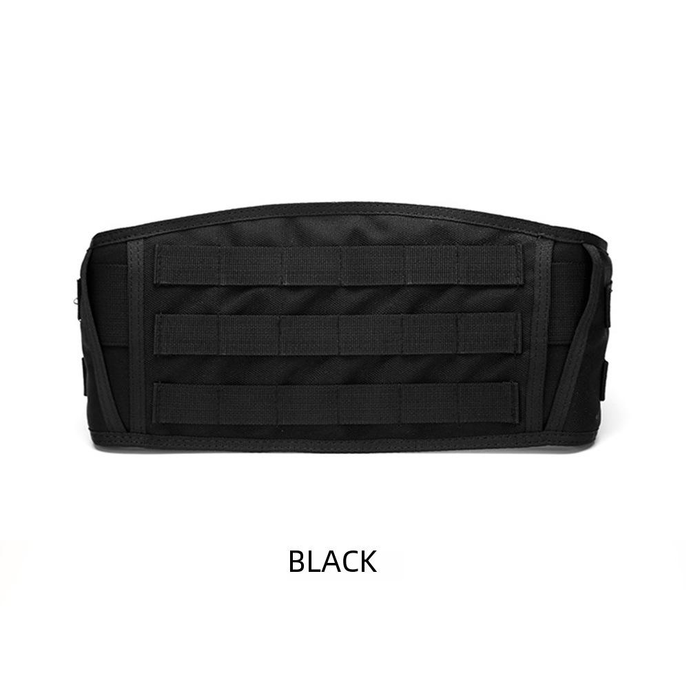 Camouflage Molle Tactical Outdoor Waist Belt - Multi-Purpose Military-Style Gear Belt for Field Use