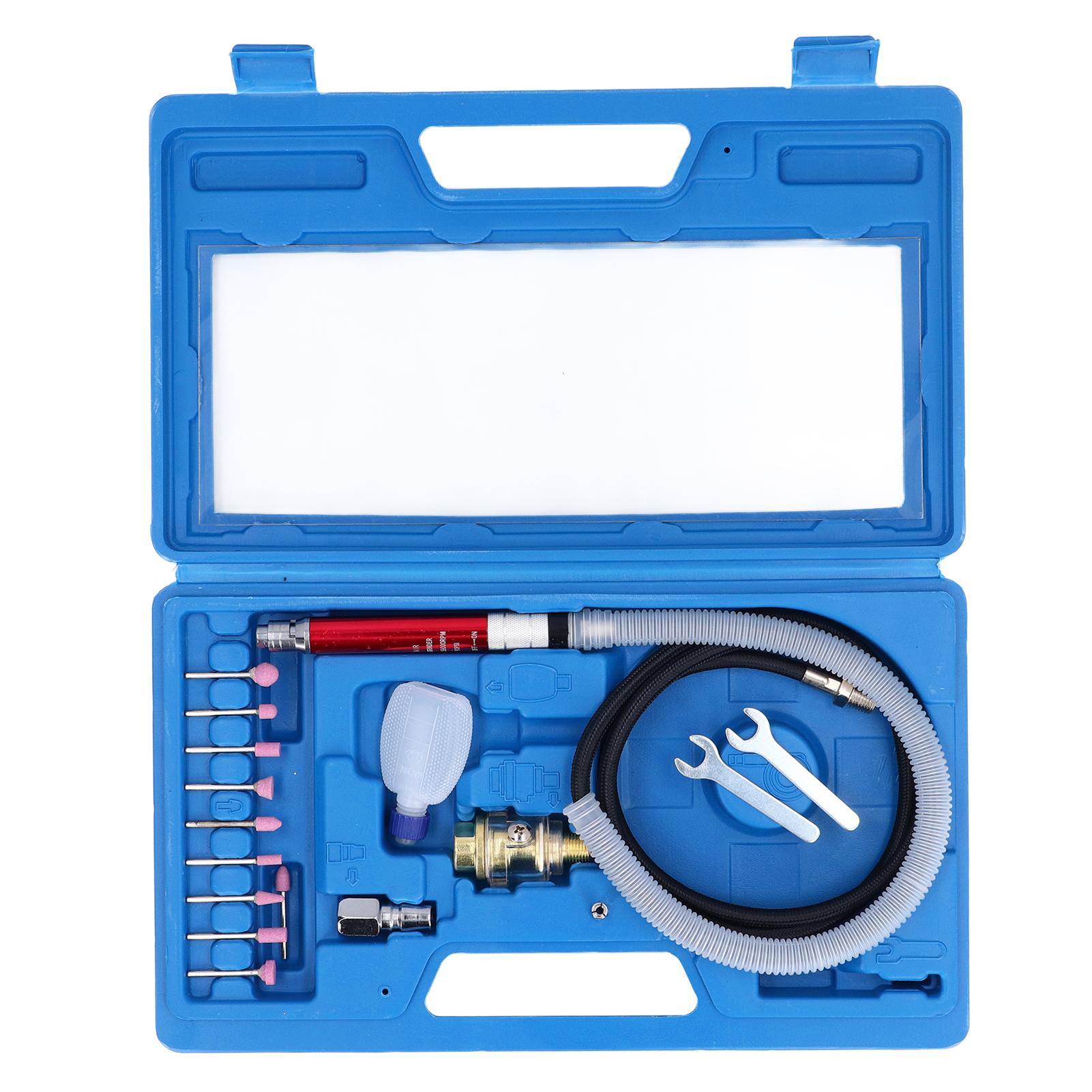 

Air Micro Grinder Kit 18in 58000RPM Multifunctional Air Powered Micro Die Grinder Kit