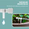 Greenhouse Garden Drip Irrigation Regulating Valve Potted Plant Watering Device Kit Hose Watering Saving Micro Dipper