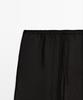 Masimodutti Fluid Pintuck Wide Leg Pants