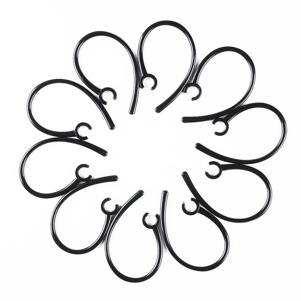 6pcs Ear Hooks Bluetooth Earphone Holder Replacement Accessories Bluetooth Headset Ear Hook Loop Fits Most 6mm Ear Clip Holder