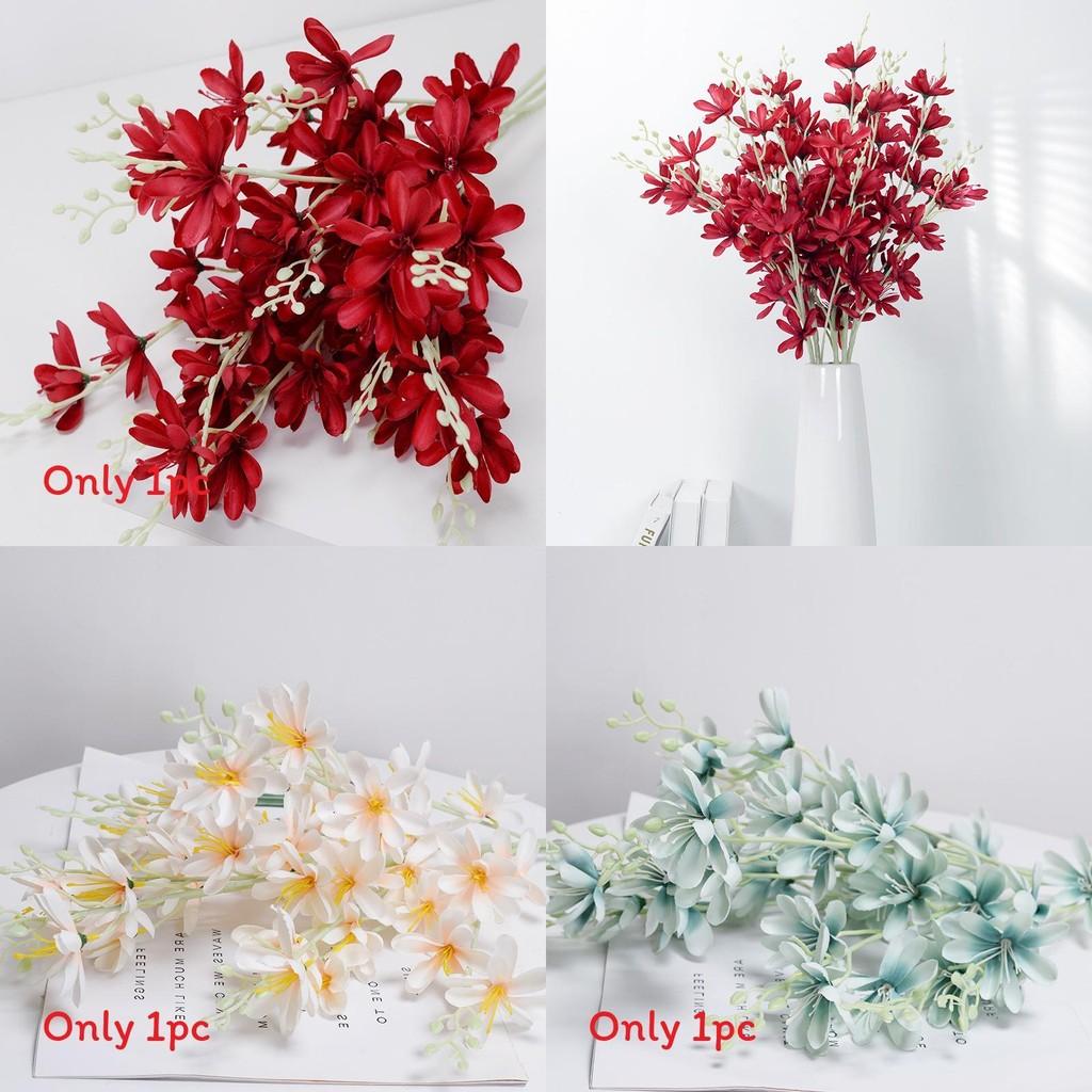 Simulated Magnolia Liliflora Desr Silk Flower Wedding Home Decor And Photography