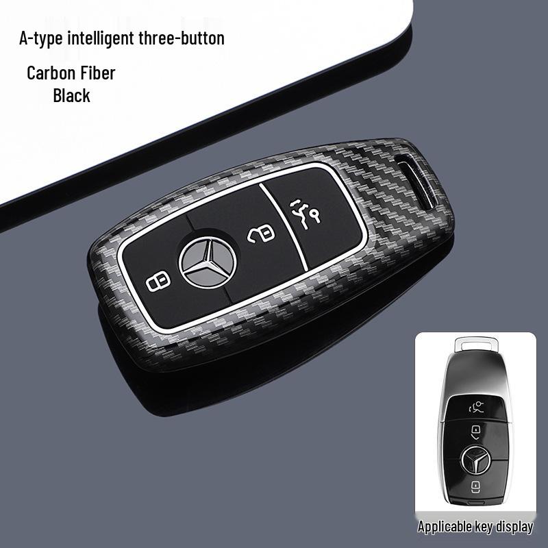 Compatible Key Case for Maybach GLS450, Mercedes S480/S500L, S-Class S450L/580 Keychain