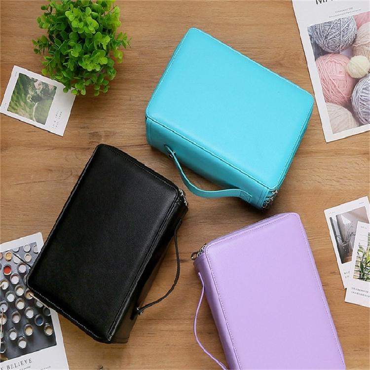 Multifunction Large Artists Pencil Case Large Capacity Pencil Holders 252 Compartments Zippered Pencil Organizers Bag