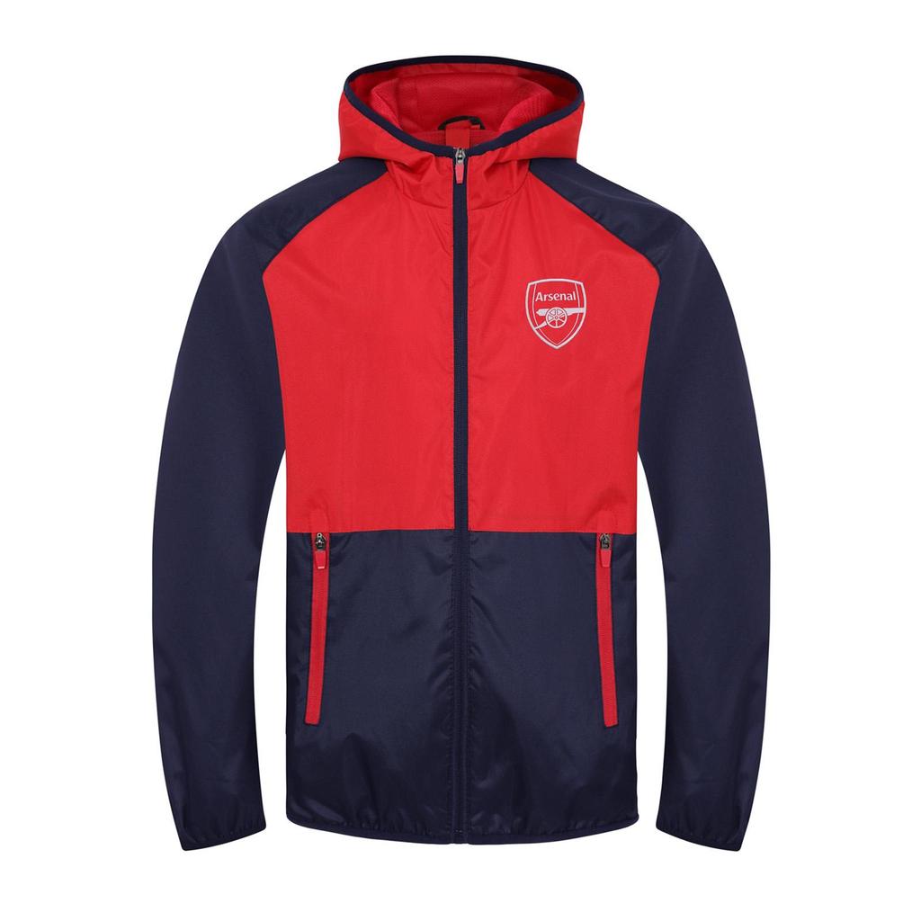 Arsenal FC Boys Crest Raglan Windbreak