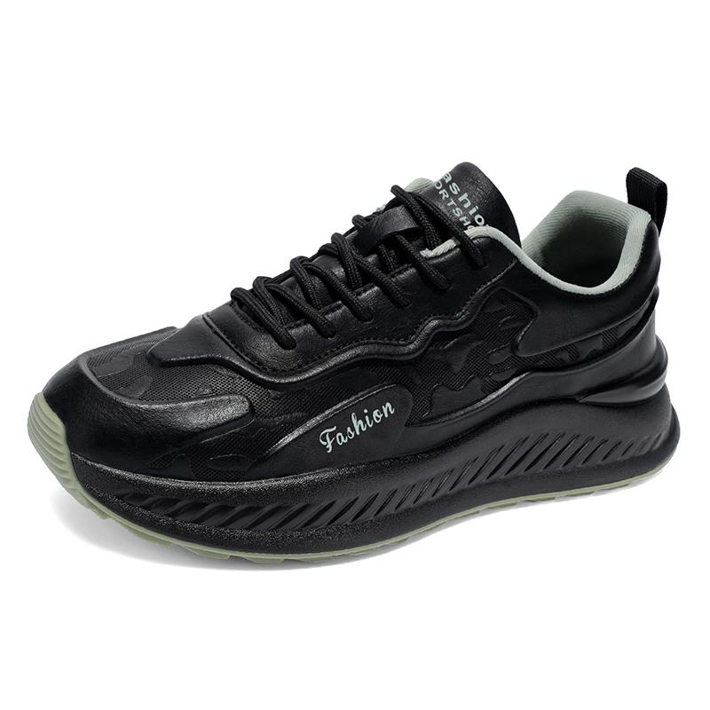 Casual Sports Shoes for Men Spring and Autumn Round-toed Low-top High-quality Versatile and Fashionable Running Shoes