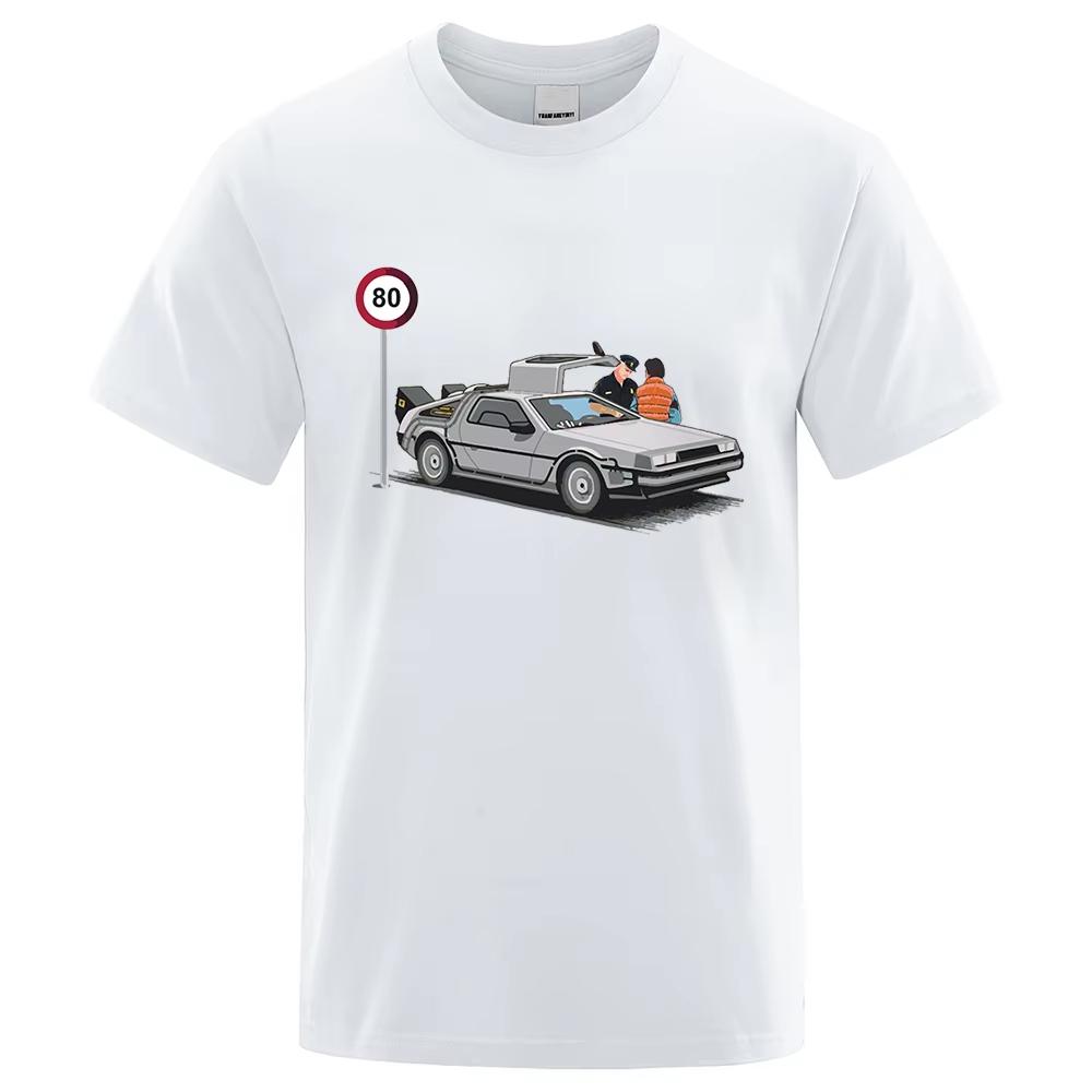 Sommer-Modedesign für Beschaffungsprodukte: Amerikanischer Streetstyle T-Shirts für Männer und Frauen mit Cartoon-Musterdrucken