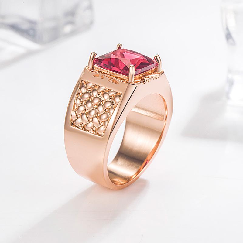 Lindon – bague classique en alliage de cuivre et Zircon, bijoux pour dames, cadeau de fête de promesse de mariage