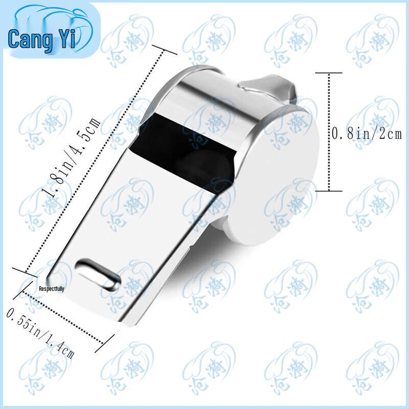 Professional Stainless Steel Sports & Survival Whistle