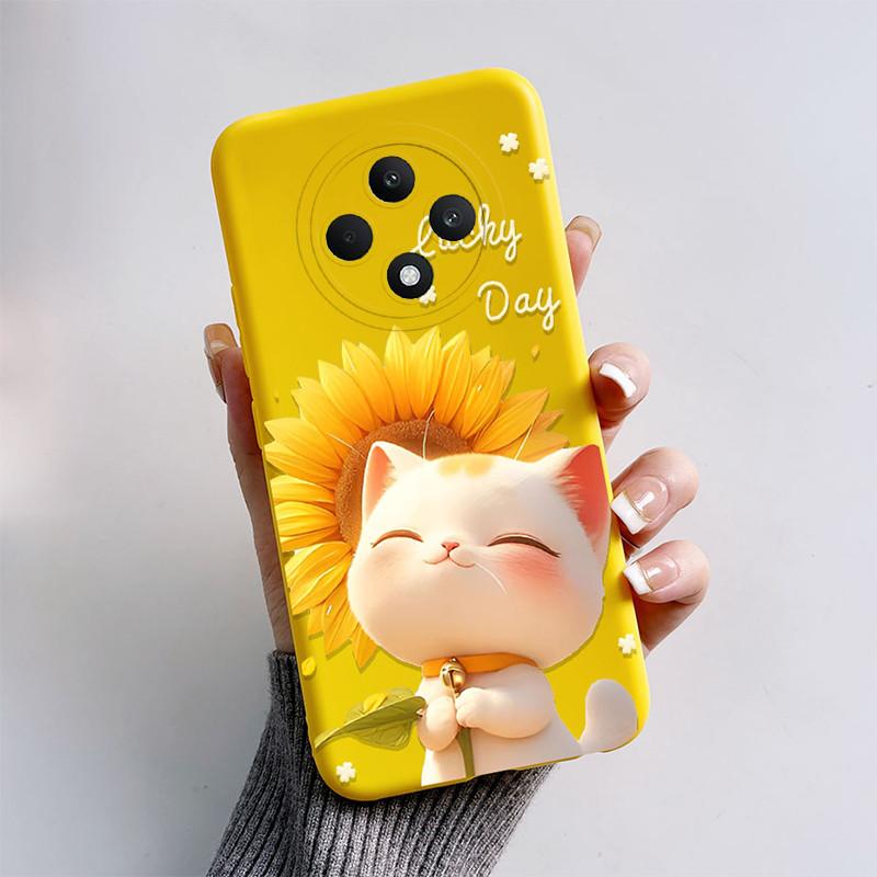 For Oppo Reno 12F 4G Case CPH2687 Cute Astronaut Painted Soft Silicone Cover For Oppo Reno12 F Reno 12 FS Reno12F 5G Case Shell