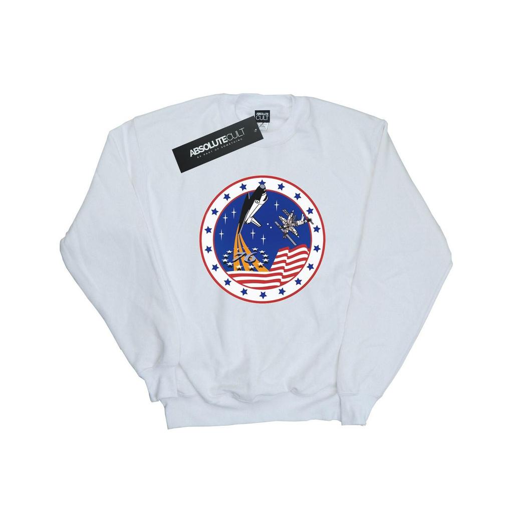 NASA Womens/Ladies Classic Rocket 76 Sweatshirt