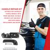 Door Handle Repair Kit Interior Inside Car Interior Door Handle Repair Kit Left Right for Chevy Silverado 1500 2500 2007-2013