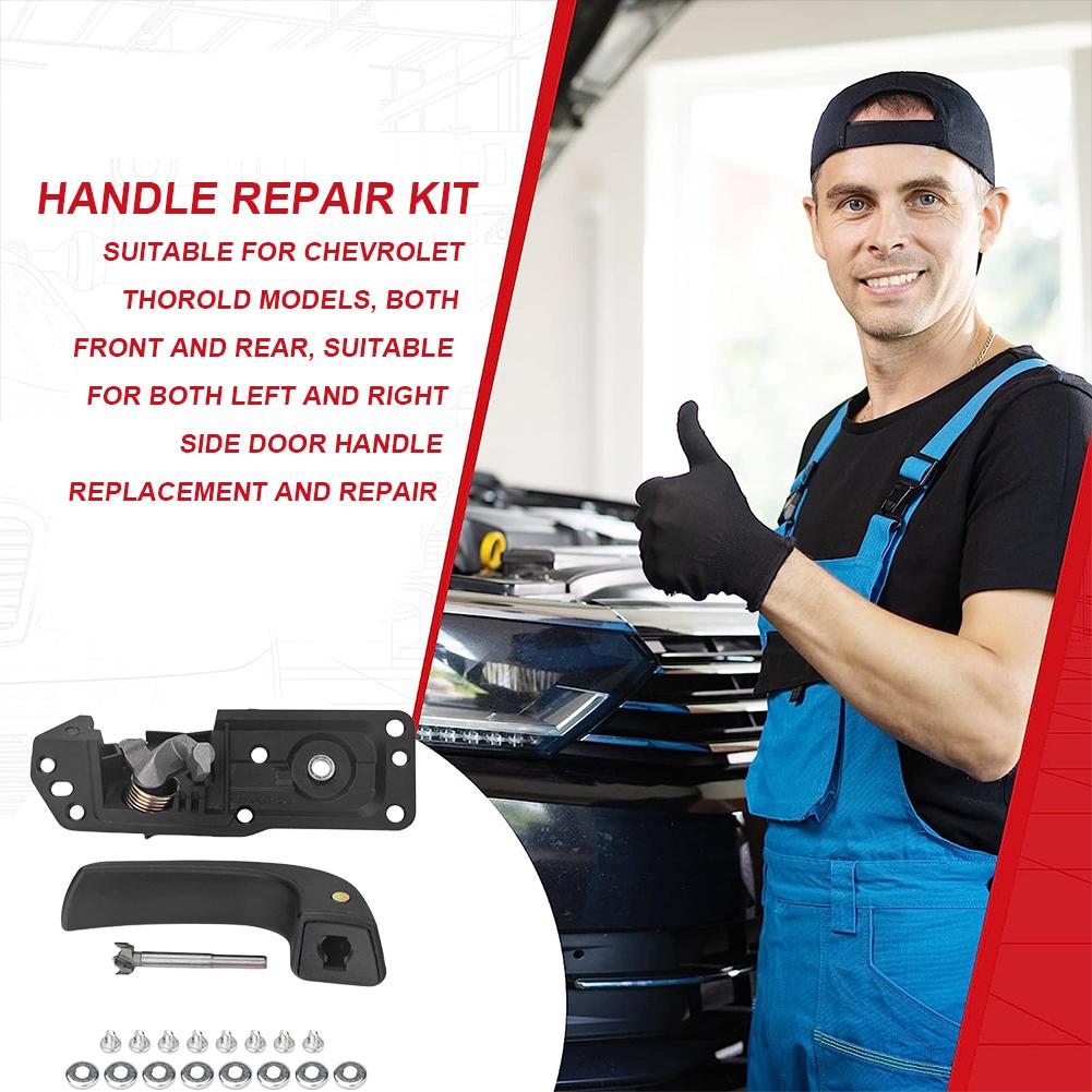 Door Handle Repair Kit Interior Inside Car Interior Door Handle Repair Kit Left Right for Chevy Silverado 1500 2500 2007-2013