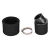 Black Beveled 42MM Air Filter for 50-125cc Four-stroke Motorcycle/ATV Off-road Vehicle