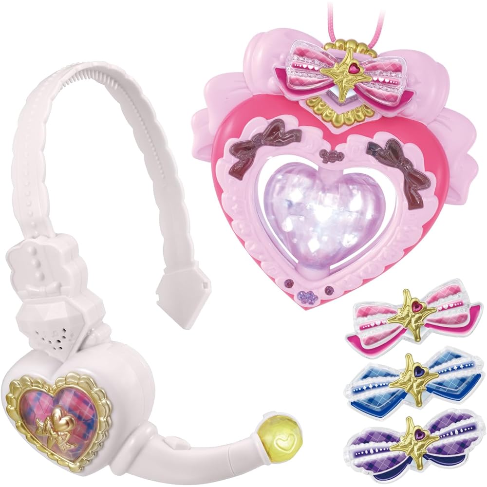 

Bandai Kimi to Idol Precure Idol Heart Brooch & Idol Heart Intercom Set Kids Toy