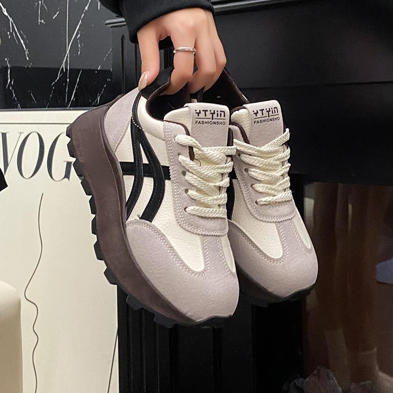 Versatile Heightening Platform Shoes Women's Summer New Fried Street Casual Sports Shoes