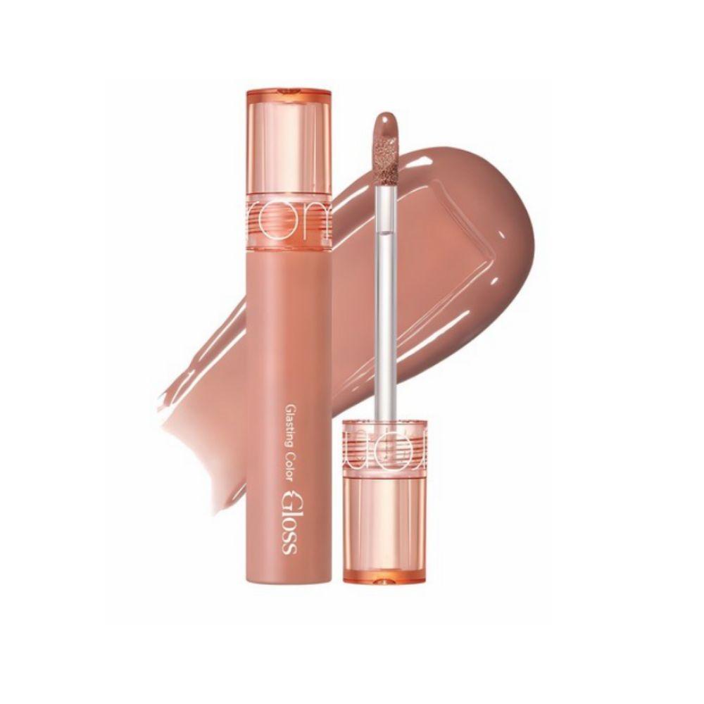 rom&nd Glasting Color Gloss Lip Tint 01 Peony Ballet High-Shine Hydrating Lip Gloss 4g