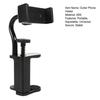 Guitar Phone Holder Adjustable Guitar Mount for 6-10.5cm Thick Guitar Ukulele Bass Mobile Phone Support Clamp for Live Video Recording Broadcast
