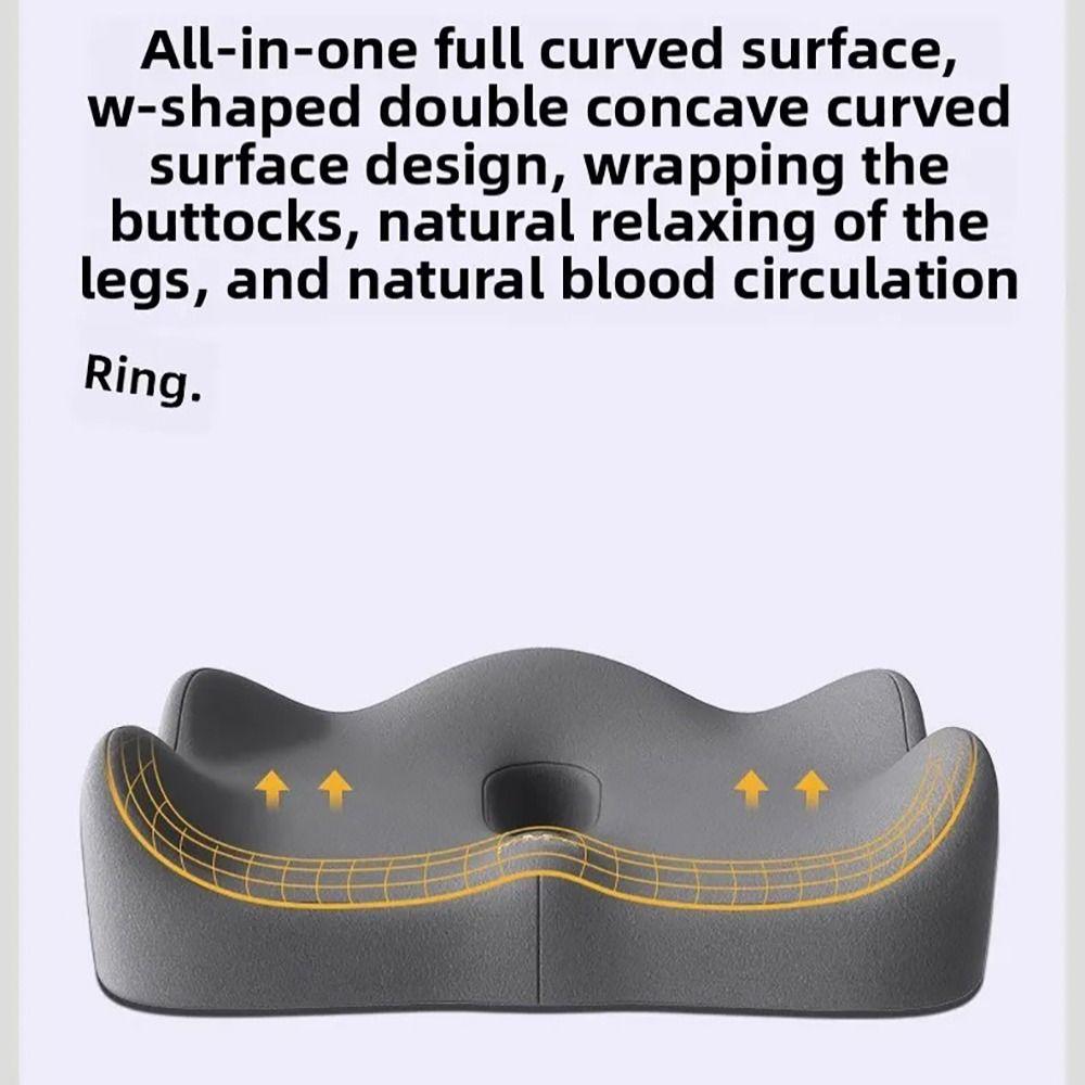 Memory Foam Car Seat Cushion Comfort Chair Cushion New Coccyx Cushion  Orthopedic