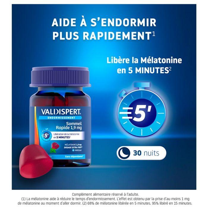 VALDISPERT Fast Sleep Gummies 1.9 Mg