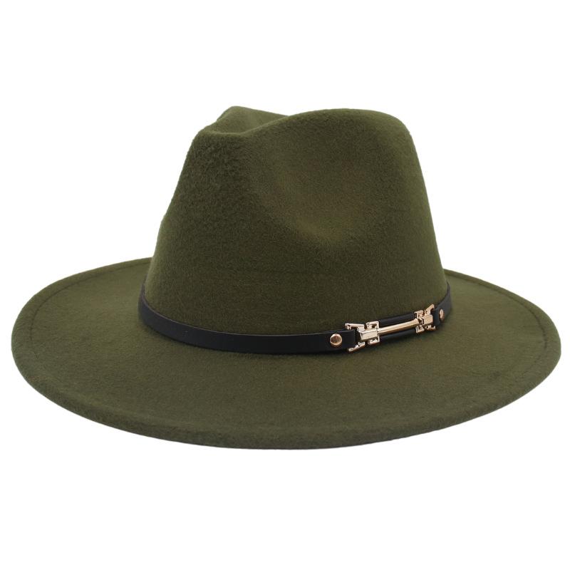 New Top Hat British Style Cashmere Fashion Jazz Hat Versatile With Felt Hat Wholesale Hat
