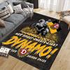 SG Dynamo Dresden Flannel Printed Carpet, Home Sofa Decoration for Living Room & Bedroom, Non‑Slip Play Flannel Floor Mat for Game Room