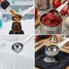 Rustless Steel Double Spoon Double End Coffee Scoop Multi Spec Seasoning Spoon  Cafe Bar
